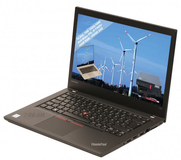 Lenovo ThinkPad T470 i5-7300U - FHD (1920x1080)