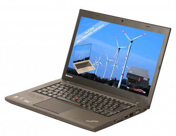 Lenovo ThinkPad T440 i5-4300U - HD+ (1600x900) - 8GB RAM - 128GB SSD