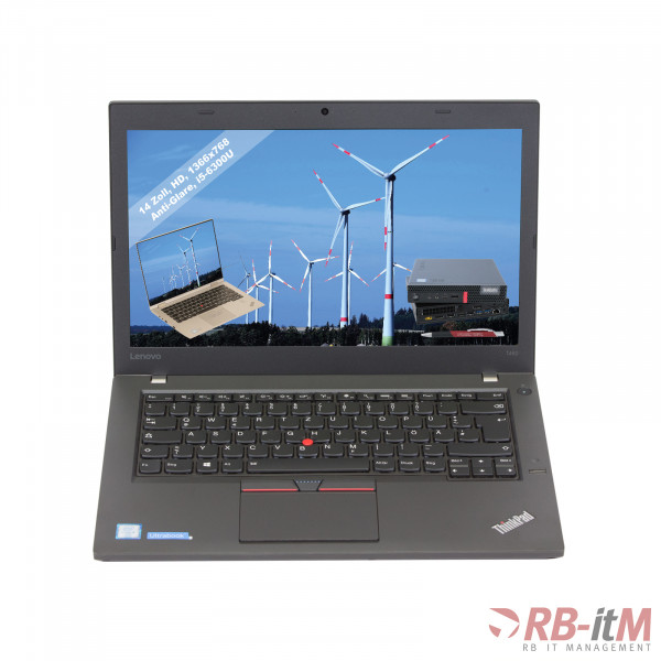 Lenovo ThinkPad T460 i5-6300U - HD (1366x768)