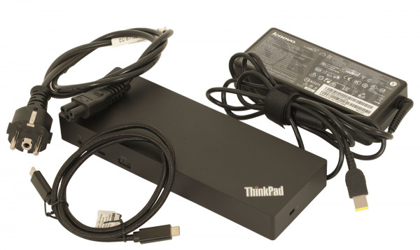 Lenovo ThinkPad 40AC - Thunderbolt 3 (USB Type C) Workstation Dock mit 13 Anschlüsse