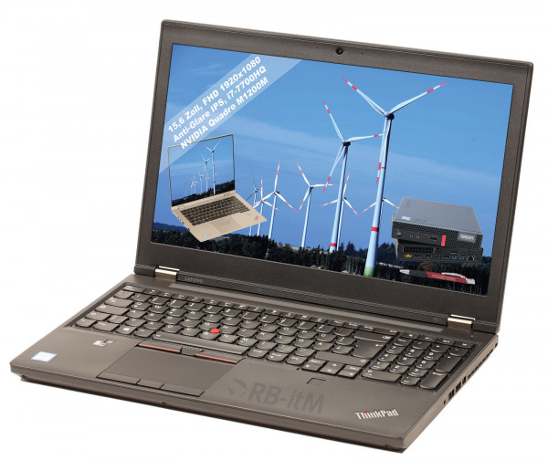 Lenovo ThinkPad P51 i7-7700HQ - FHD (1920x1080) NVIDIA Quadro M1200M